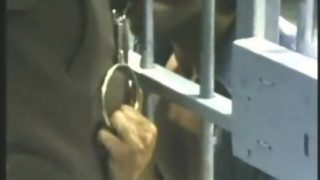 Retro prison sex with guard