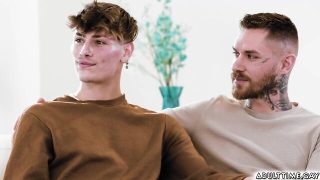 Dillon diaz, alpha wolfe, zak bishop, and cyrus stark enjoy fucking in this hot threesome video