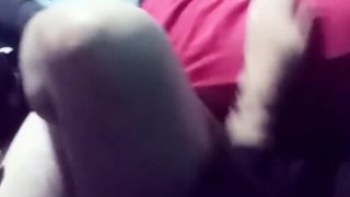 Persuaded my chinese latino friend to let me play with his shaved chubby cock and cums in my mouth pt1