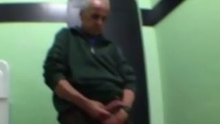 Grandpa toilet fun